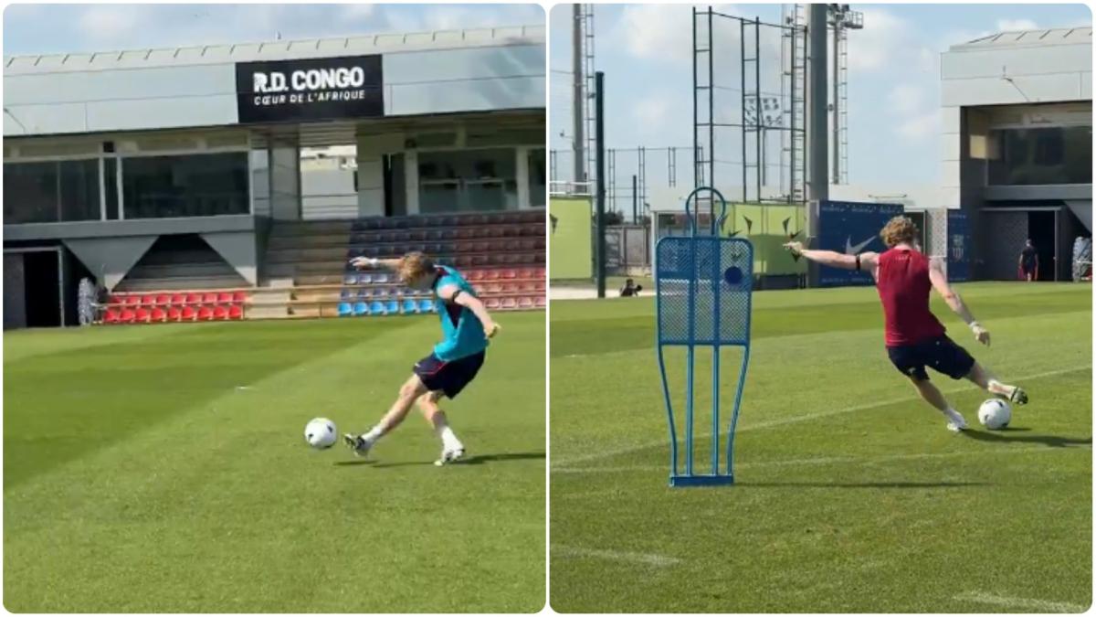 ¿Pierna mala? Gordon se ríe: marca golazos con ambas