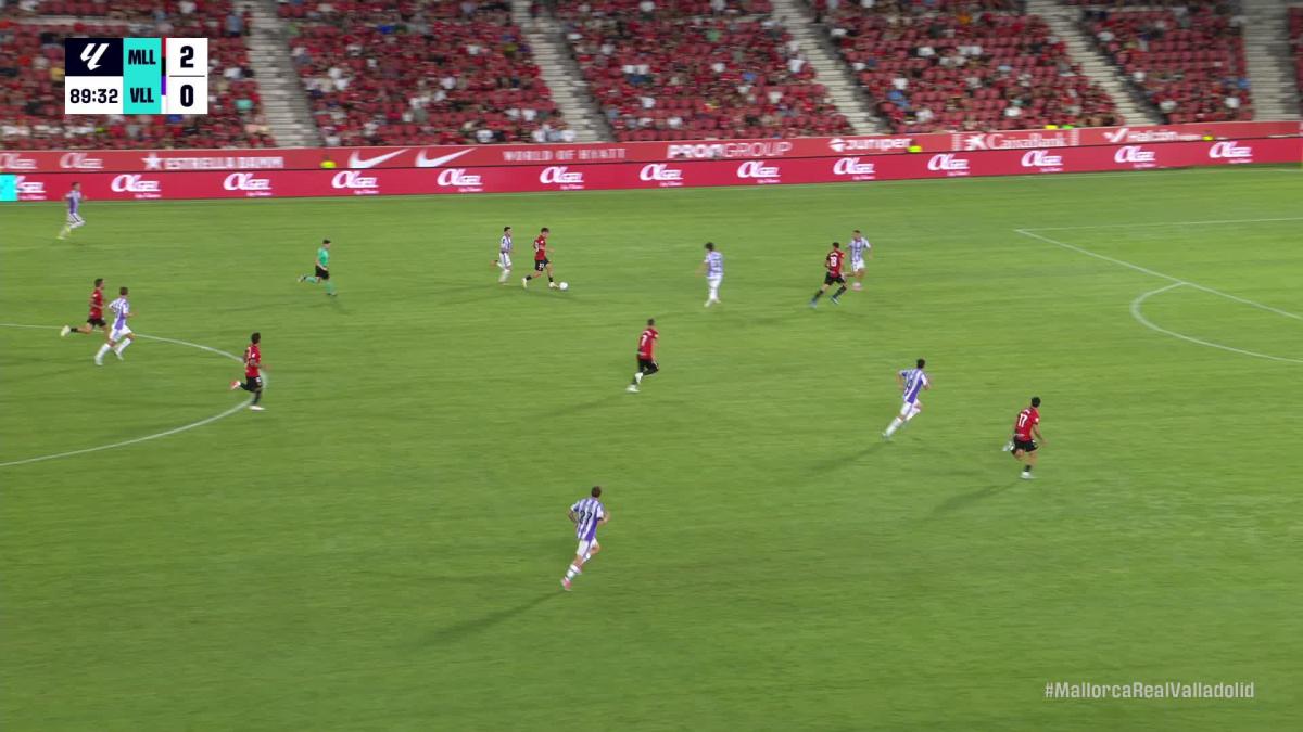Adrián Liso brilló con gol en la victoria del Mallorca