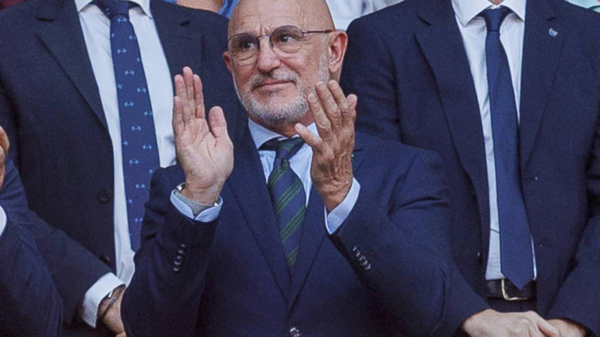 Luis de la Fuente: "Siento pena por los pitos en San Mamés"