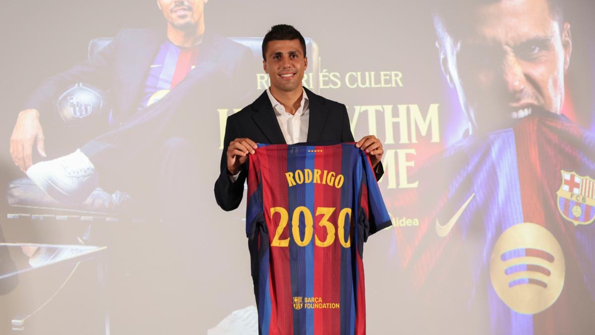 Rodrigo Hernández llega al Barcelona para conquistar la Champions