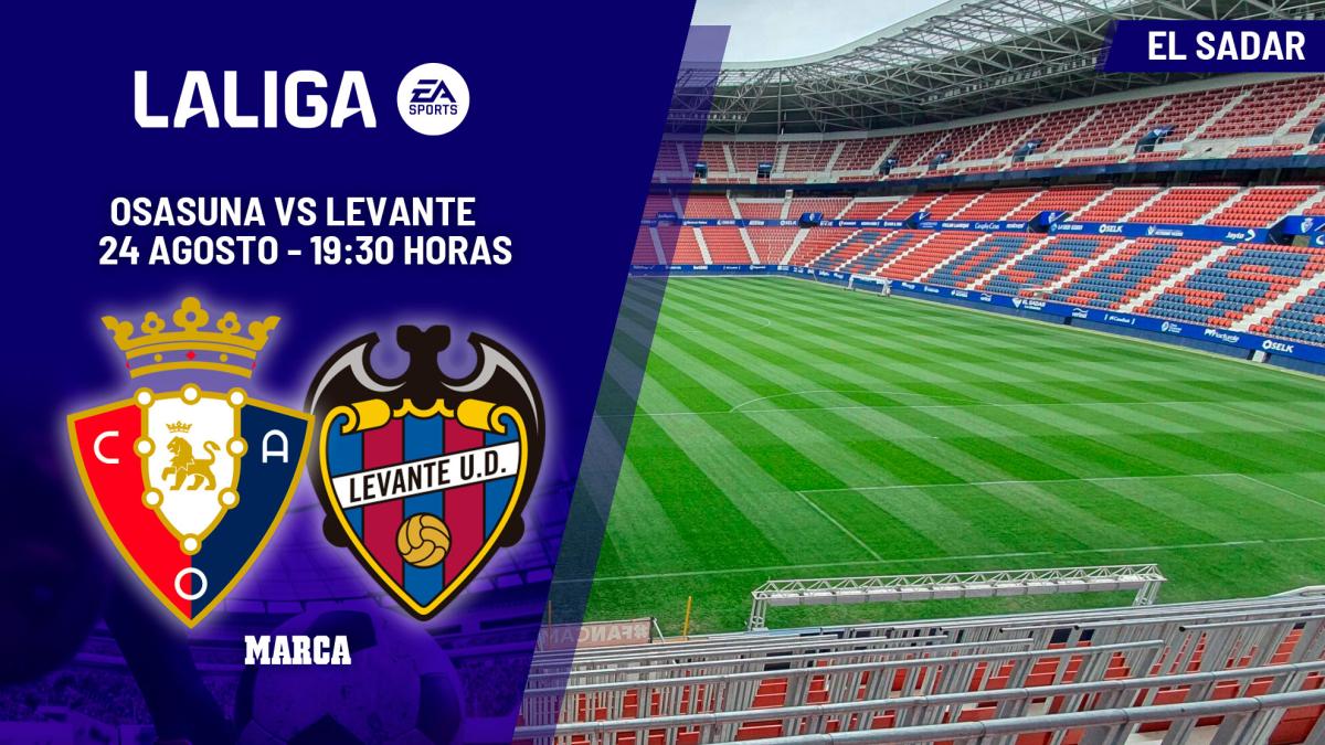 Osasuna y Levante buscan sumar puntos en su primer partido
