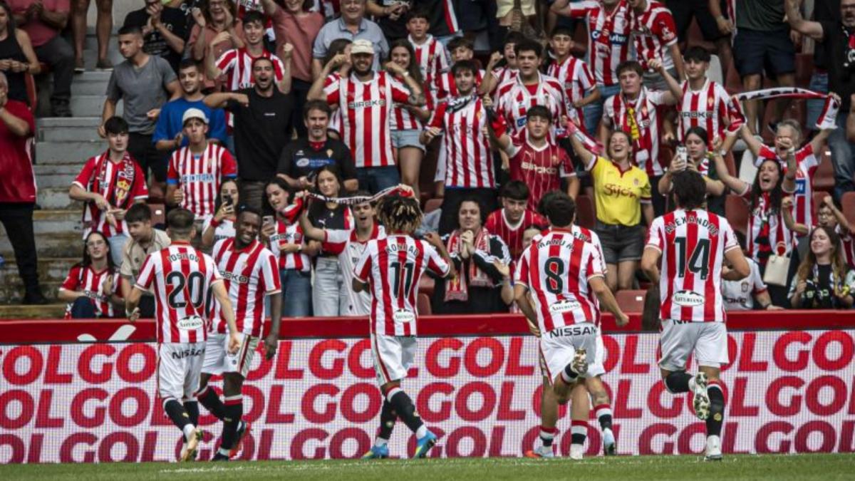 El Sporting de Larcamón logra su primera victoria
