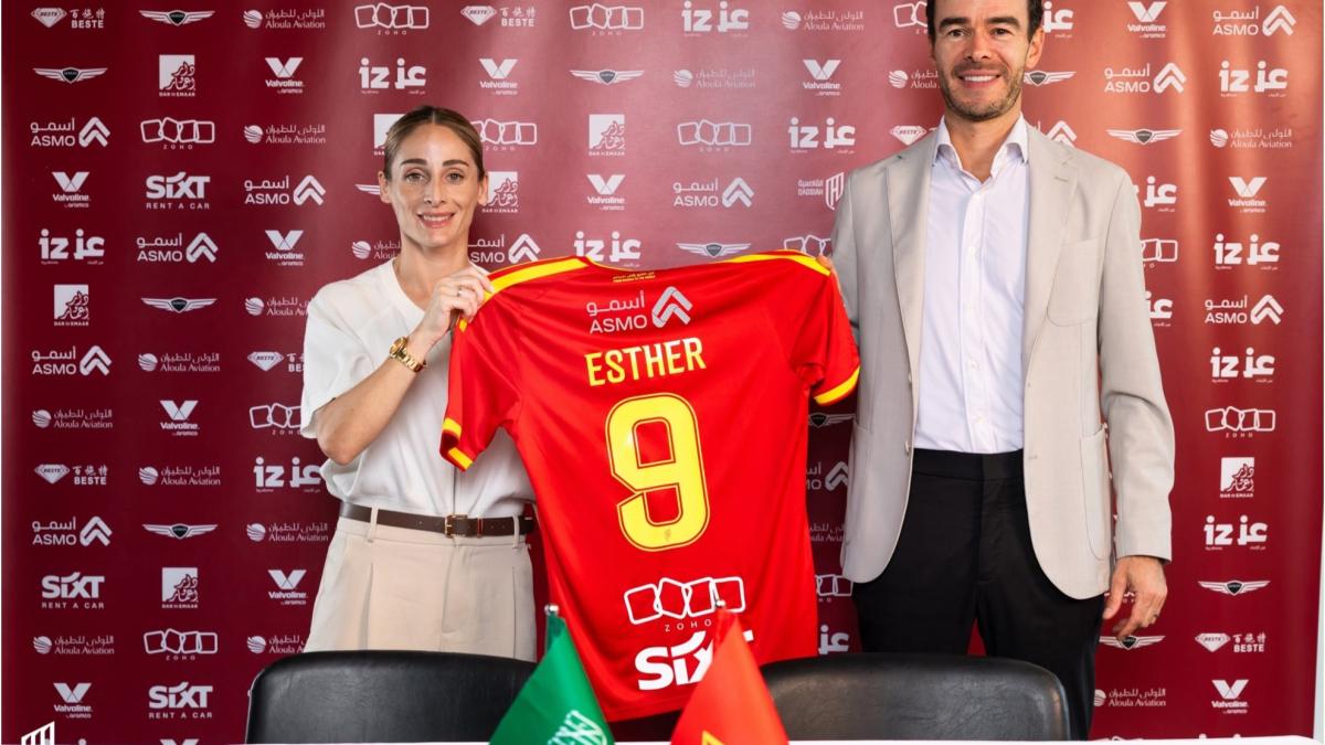 Esther González ficha por Al Qadisiyah y sacude el mercado femenino