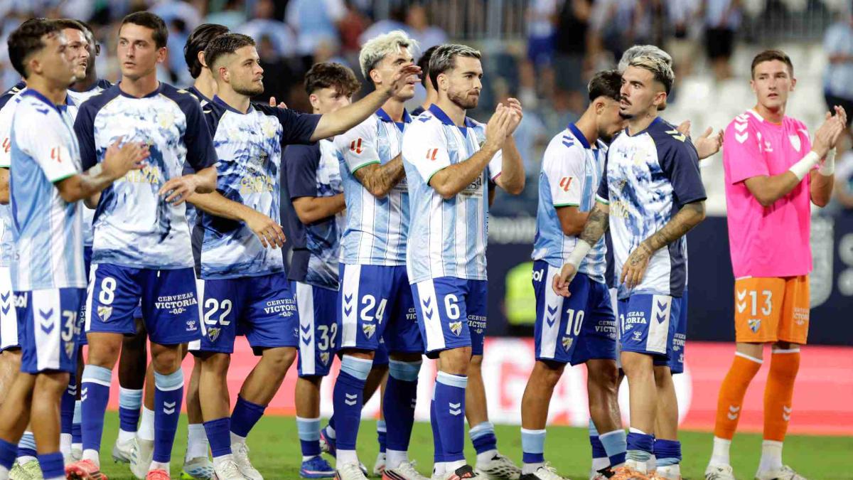 La Rosaleda recordó a Luismi Sánchez en el regreso a Primera