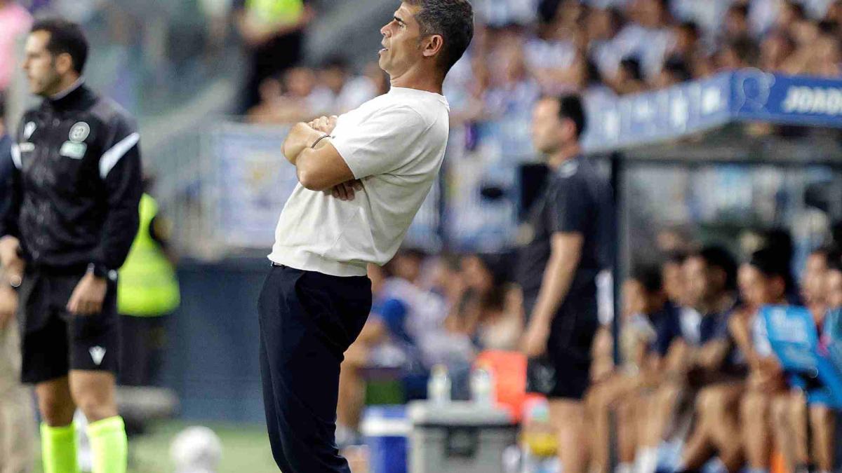Hidalgo: "Sumar en La Rosaleda me pone muy contento"