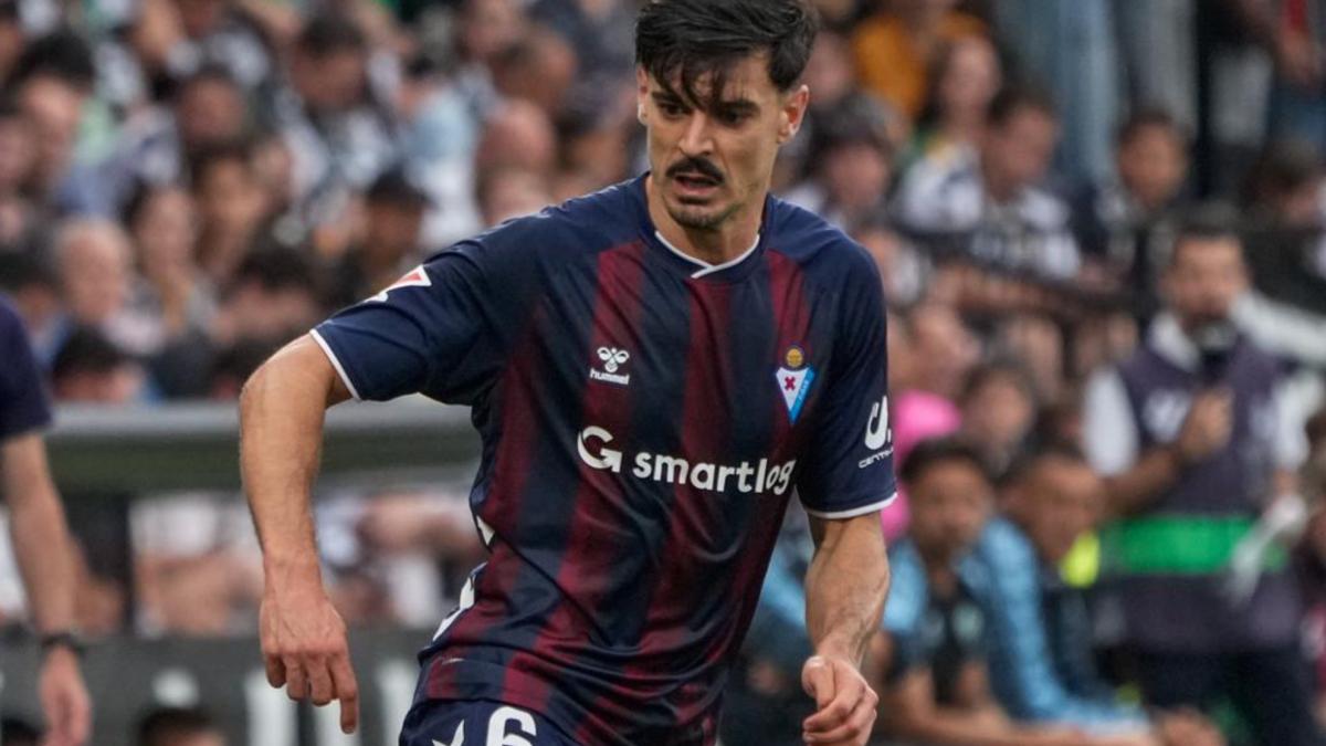 Eibar pierde a Sergio Álvarez por rotura muscular