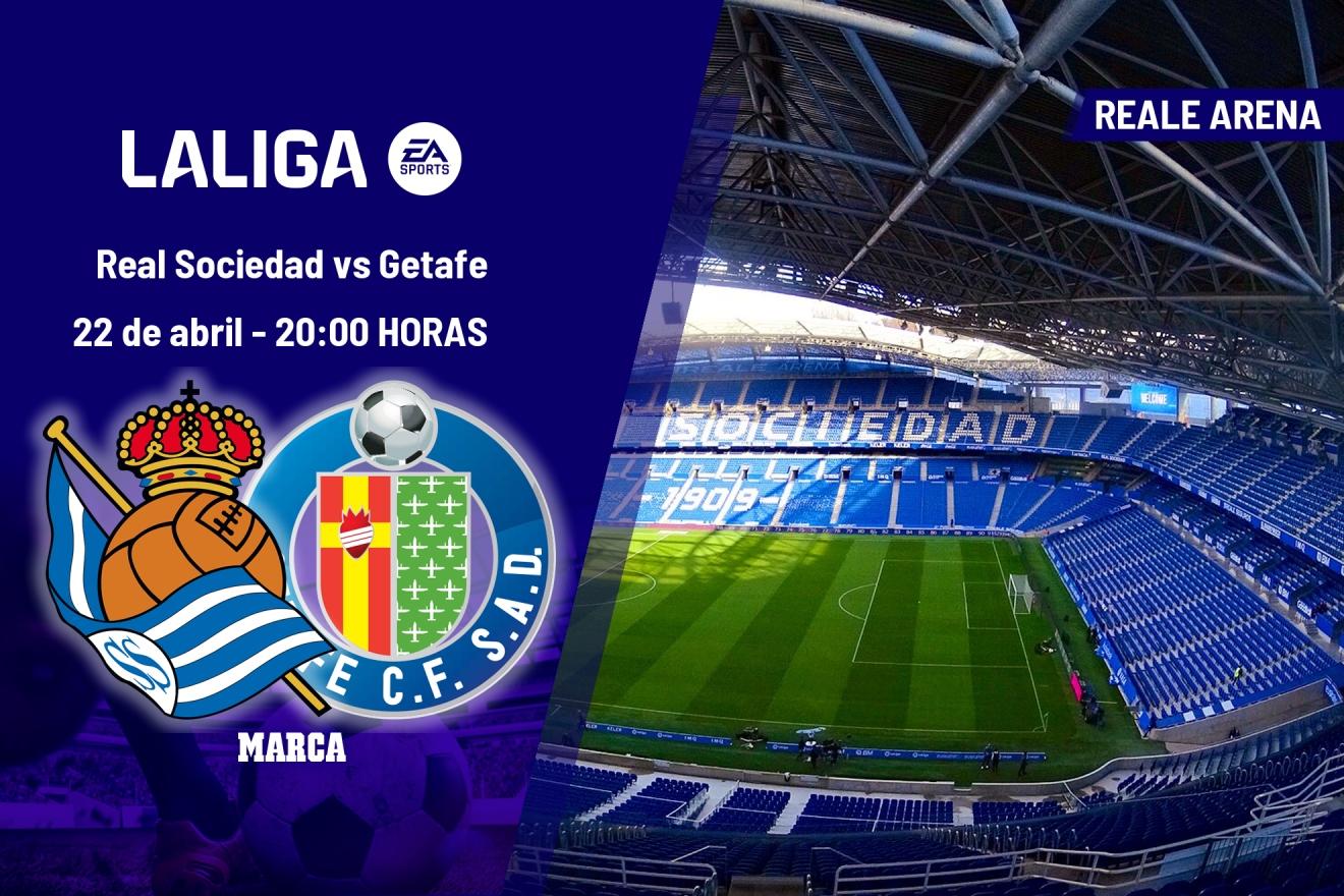Real Sociedad vs Getafe: previa del partido de hoy