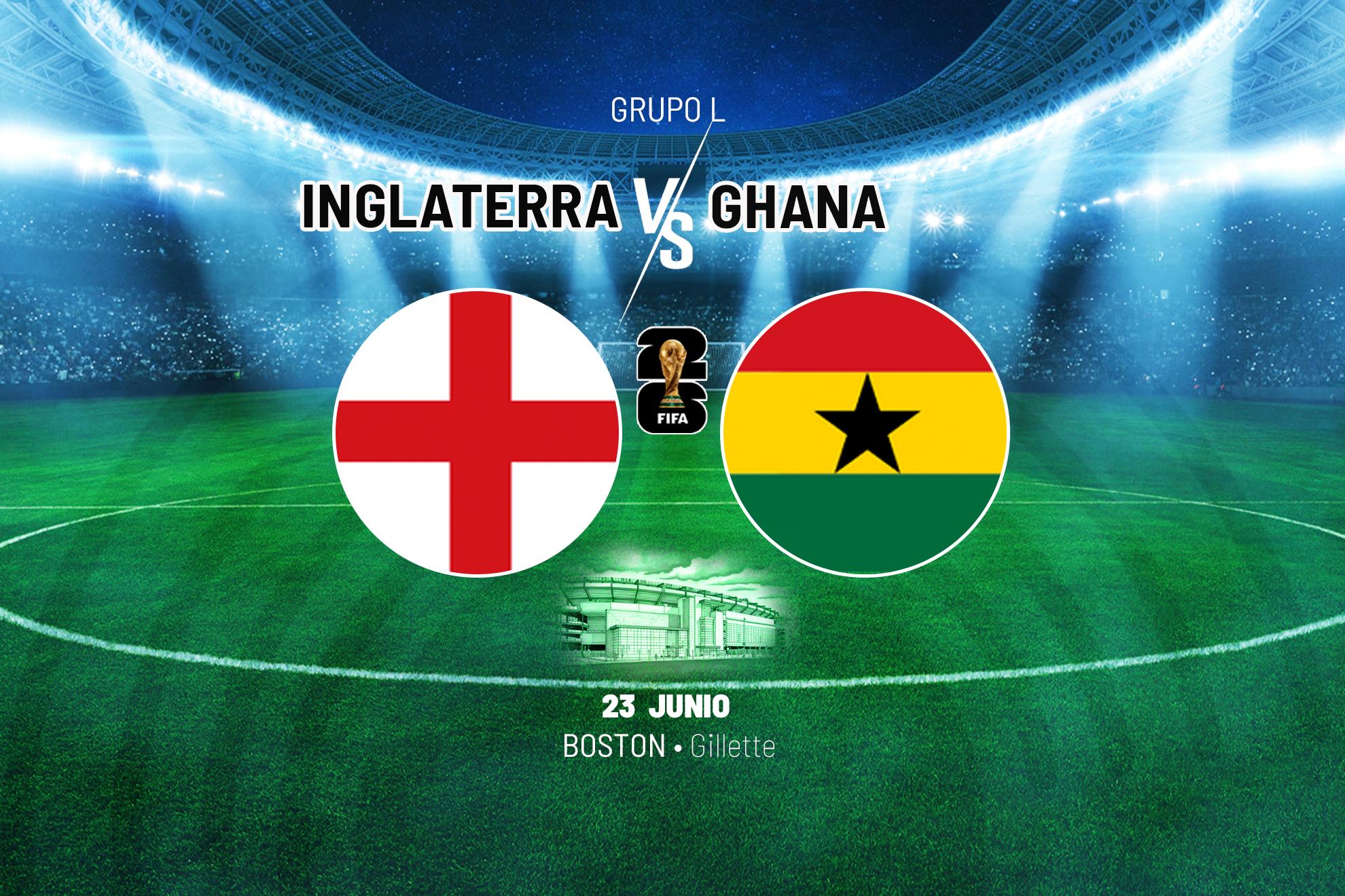 Inglaterra y Ghana firmaron tablas sin goles para clasificarse a la siguiente ronda del Mundial