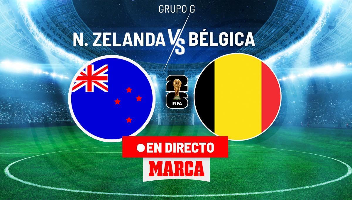 Nueva Zelanda 0-0 Bélgica EN VIVO: Minuto a minuto del partido por el Grupo D del Mundial 2026