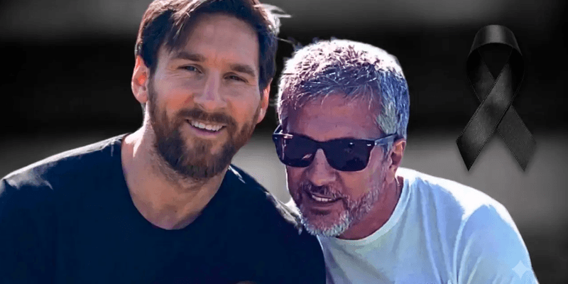 El dolor de Messi tras la muerte de su padre