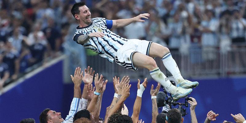 Argentina a cuartos: remontada 3-2 ante Egipto