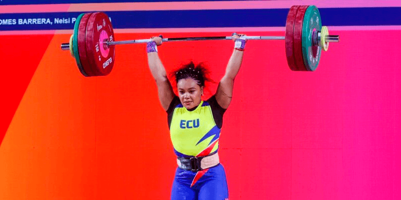 Neisi Dajomes conquista oro en Juegos Suramericanos 86 kg