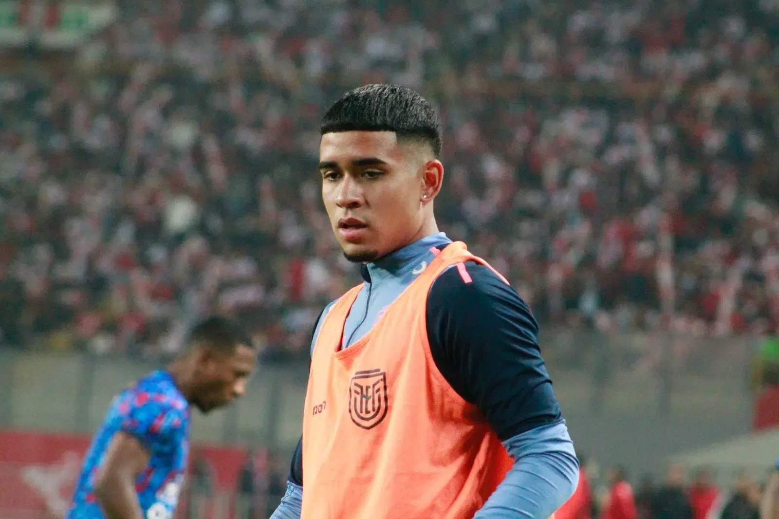Kendry Páez, presente en Chillo Jijón para presenciar el IDV vs Emelec