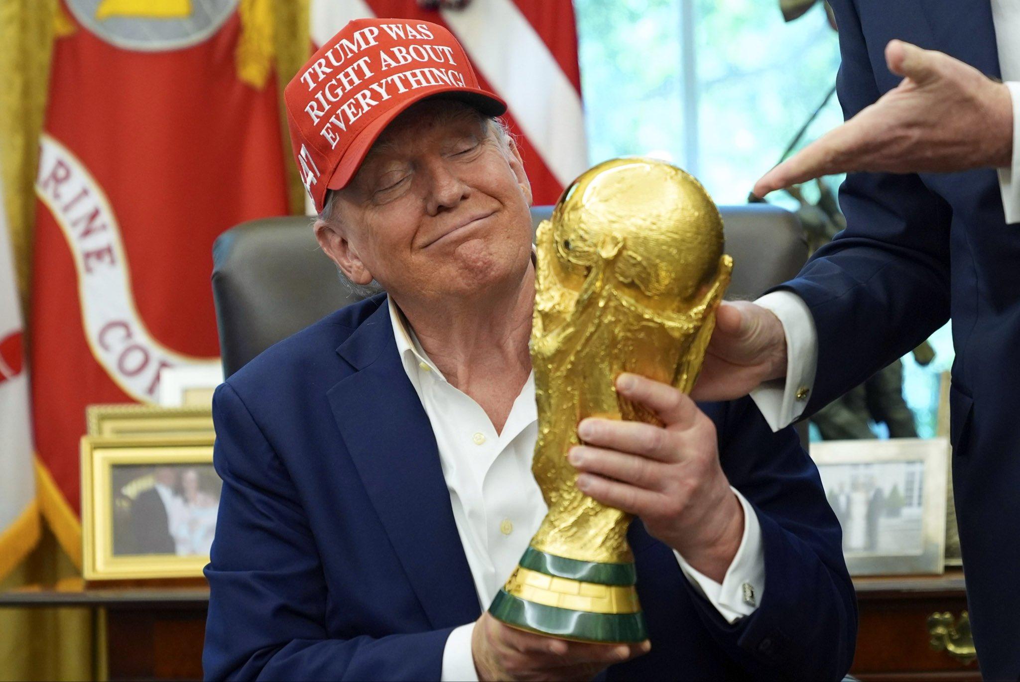 Donald Trump entregará el trofeo de la Copa Mundial 2026