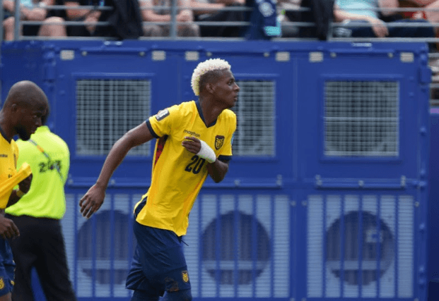 Nilson Angulo y el consejo de Pacho tras su gol a Alemania