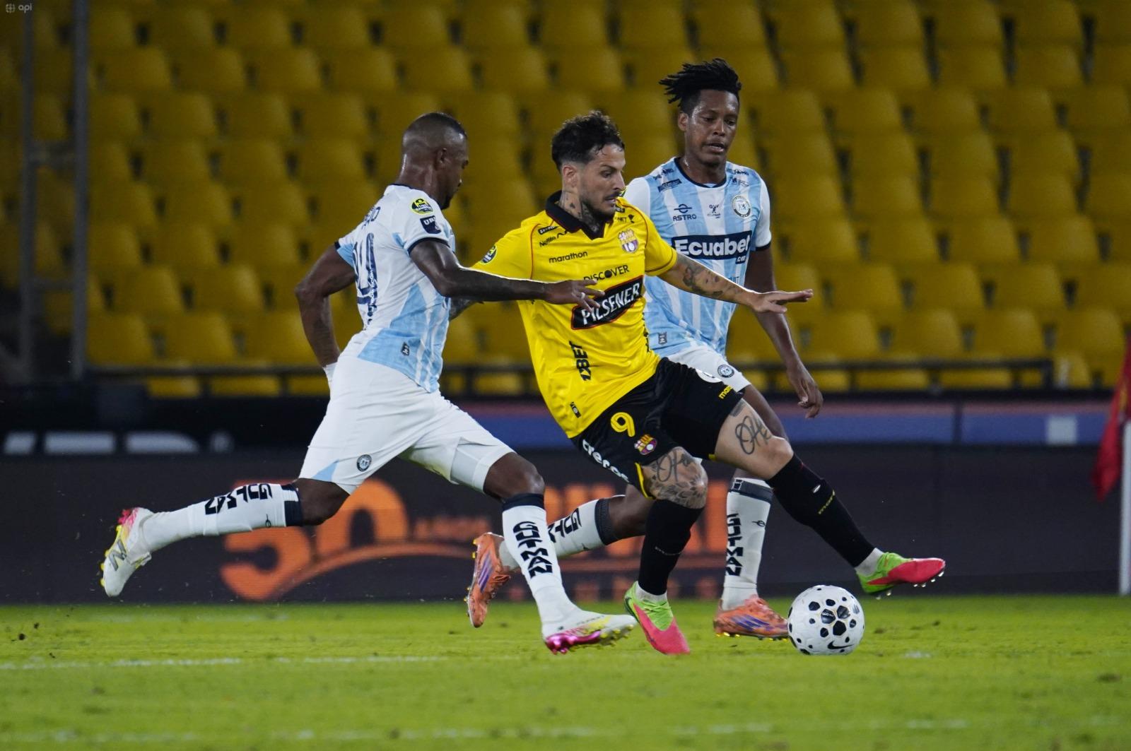 Empate agónico de Barcelona ante Guayaquil City, con salvada de Darío Benedetto en el tiempo de reposición.