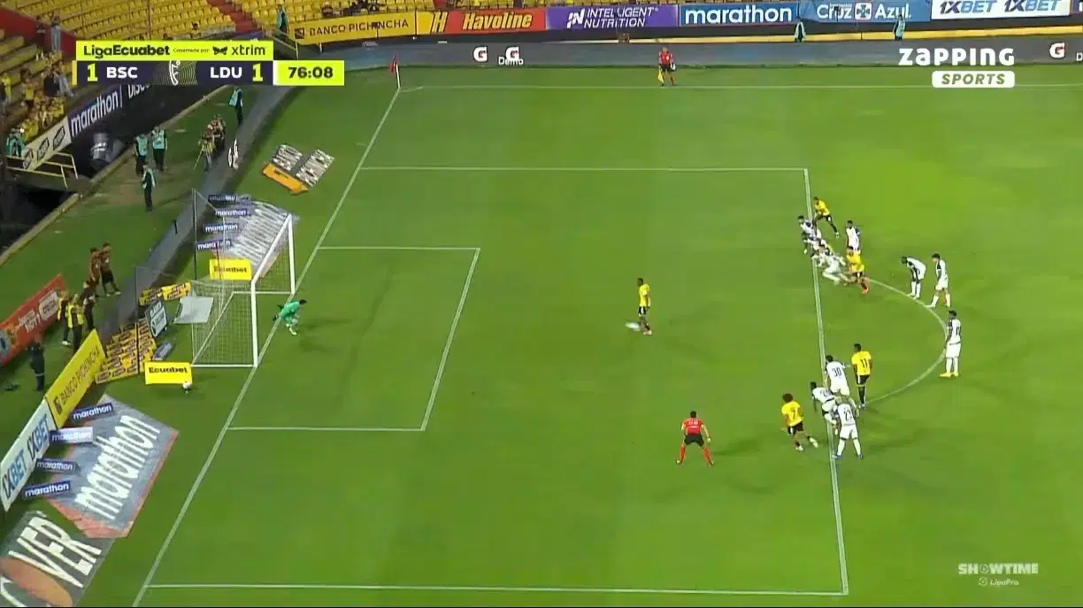 El polémico penal y gol anulado en el BSC Vs. LDU