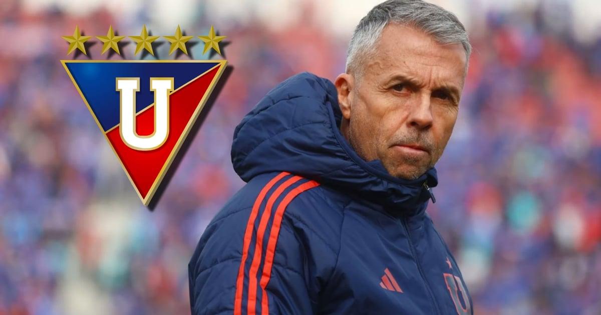 Liga de Quito presentará a Gustavo Álvarez en Guayaquil antes del partido ante Barcelona