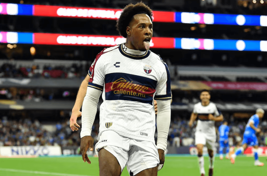 Jhojan Julio brilla con gol en la Leagues Cup para Atlante