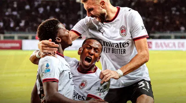 AC Milan arrancó la Serie A con triunfo y Pervis Estupiñán fue titular