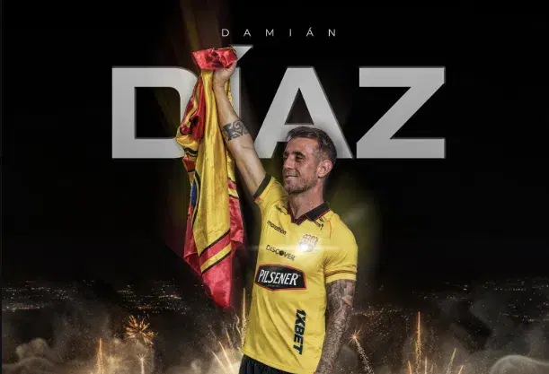¡OFICIAL! Damián Díaz regresa a Barcelona SC y firma hasta diciembre de 2027