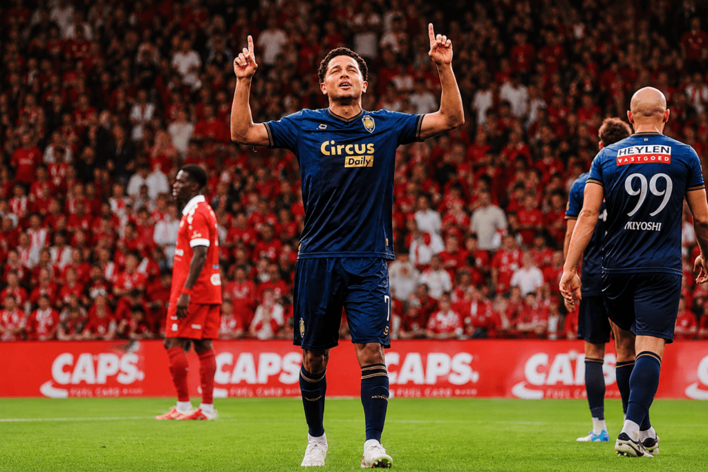 Doblete de Anthony Valencia en el 3-0 del Antwerp