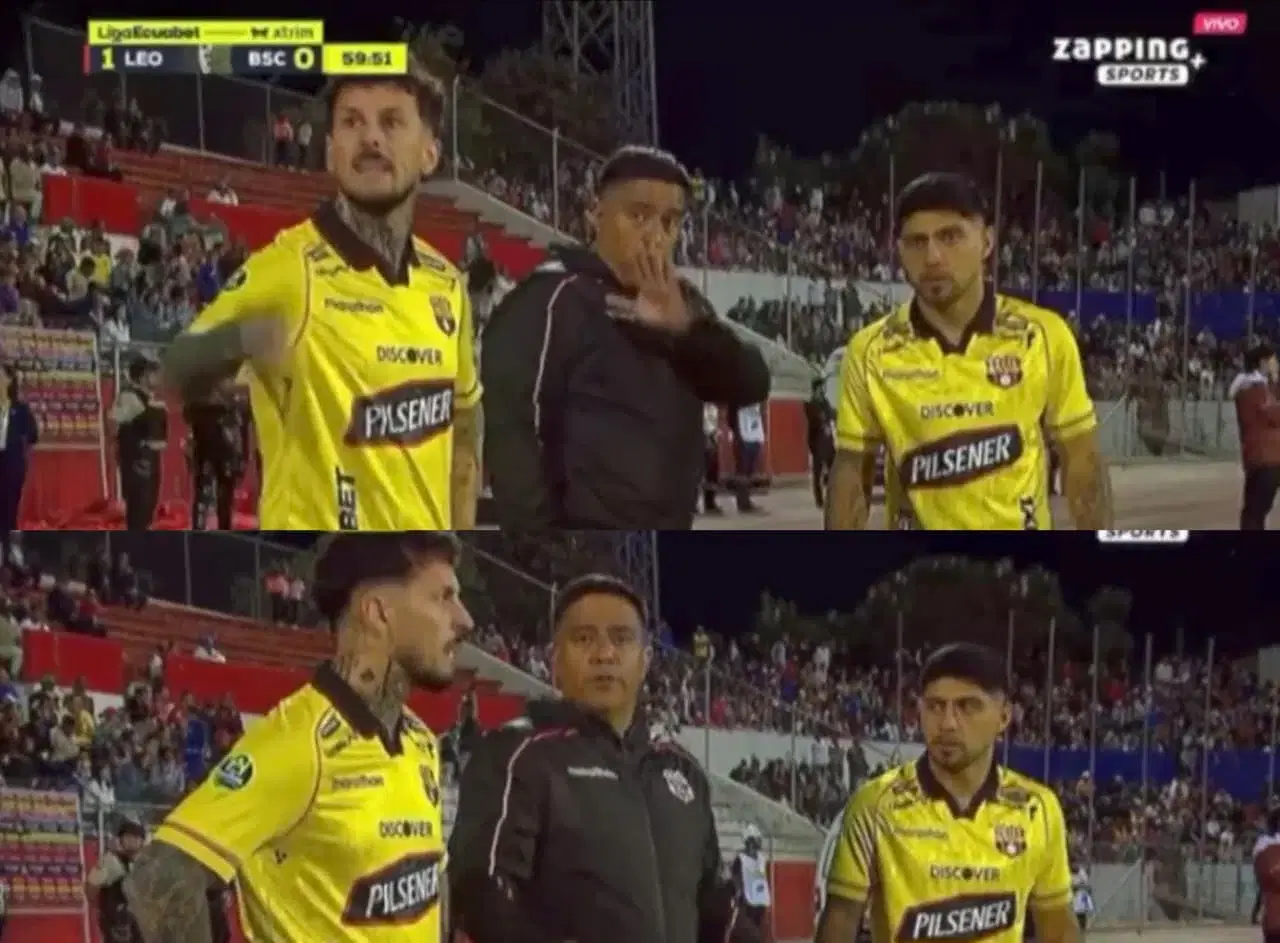 César Farías explotó contra las cámaras de televisión en el empate de Barcelona: “Soy entrenador de fútbol, no artista”