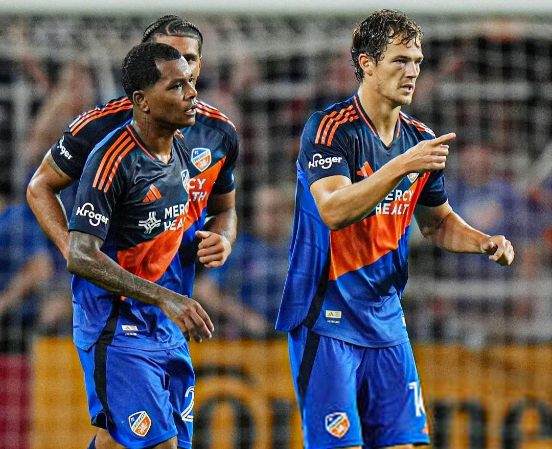 Brayan Ramírez asistió en la victoria de Cincinnati 3-1