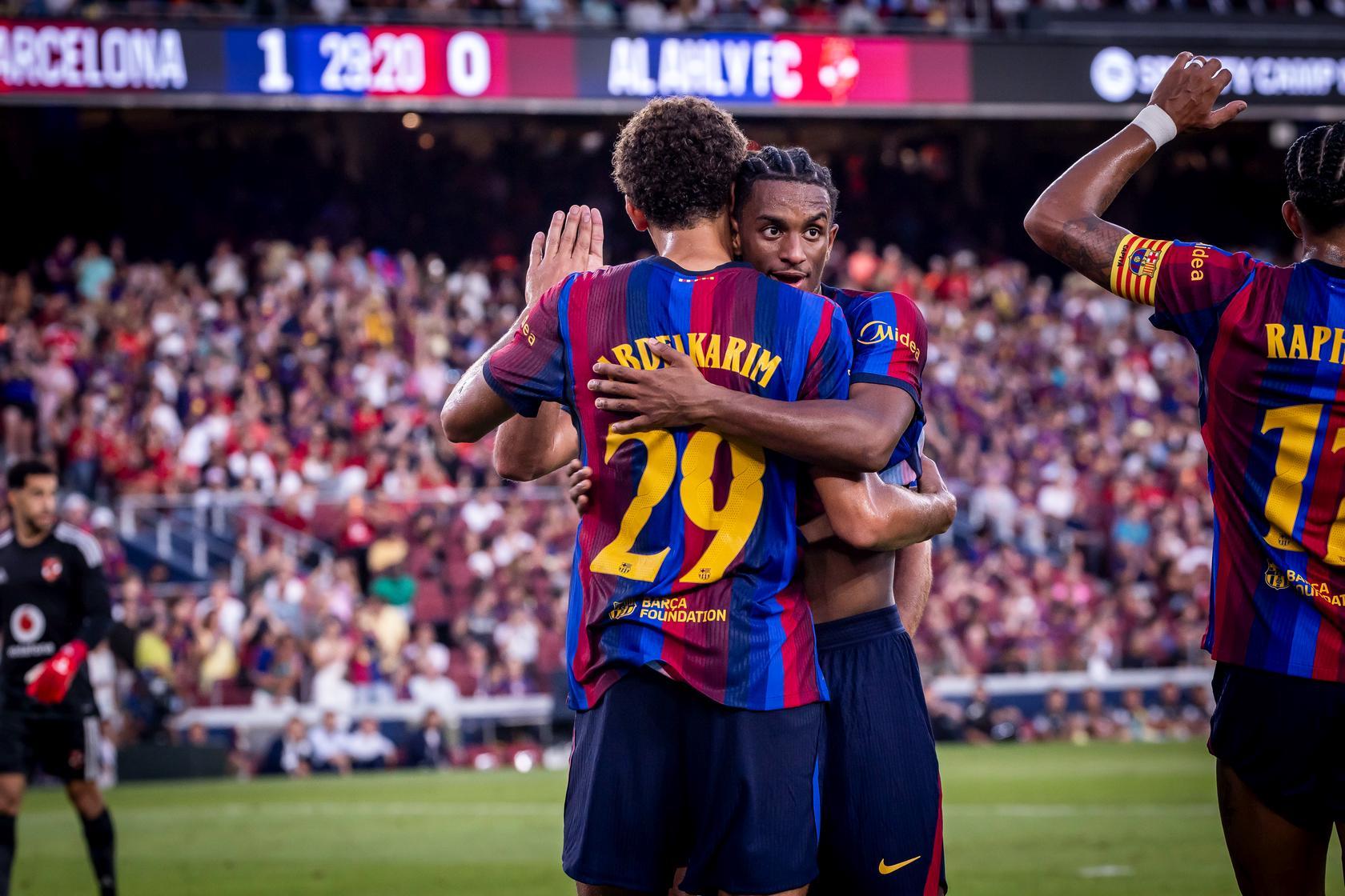 Barcelona venció al Al-Ahly y conquistó el Trofeo Joan Gamper