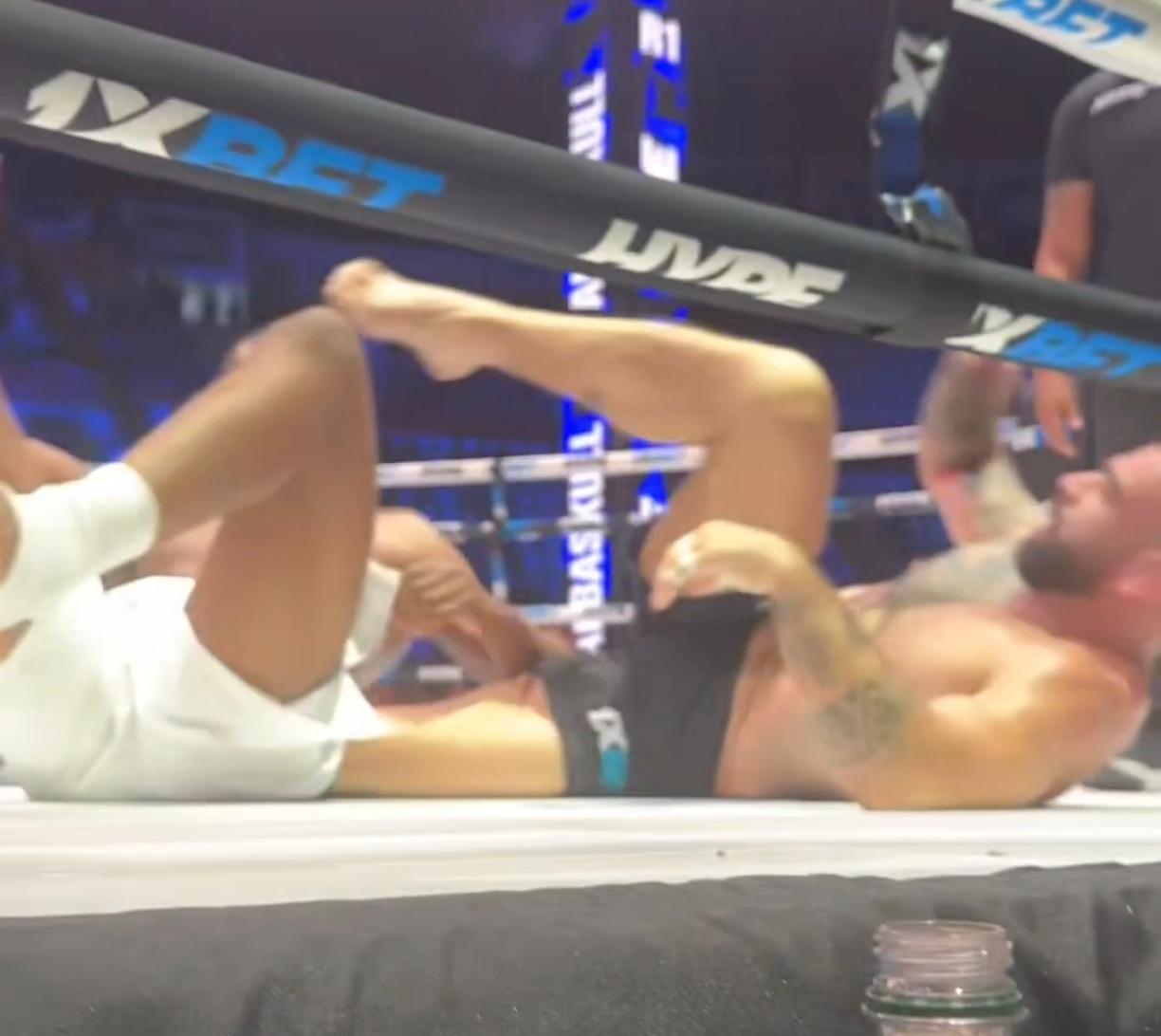 Mayton Perea cae ante Juan Arbalello en HYPE Fighting Championship