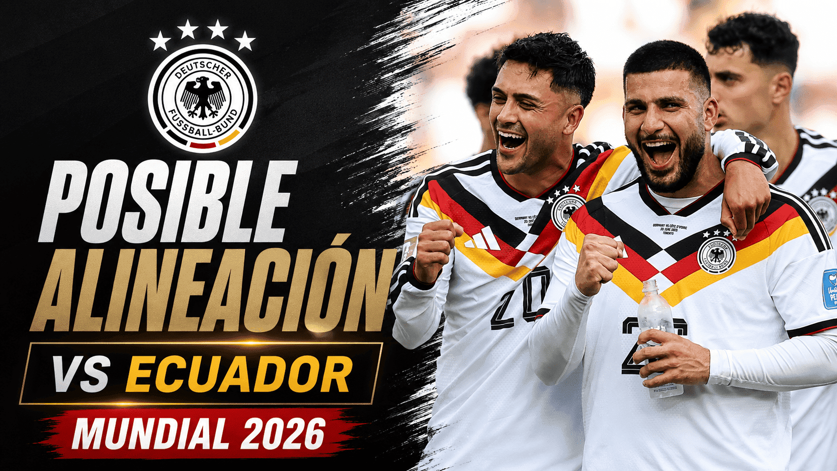 La posible alineación de Alemania vs Ecuador | Mundial 2026