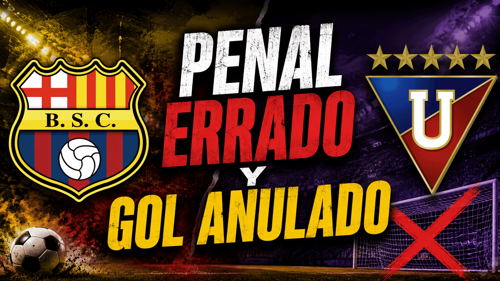 ¡Insólito! Penal errado y anulación del VAR en Barcelona vs LDU