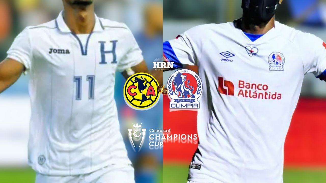 El América vs Olimpia se juega hoy: jugador va por su tercer 'Aztecazo'