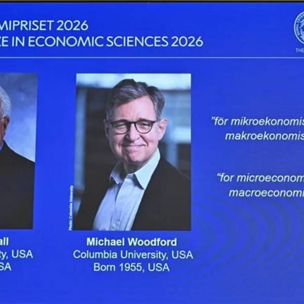 Nobel de Economía 2026: Hall y Woodford, por qué recibieron el galardón