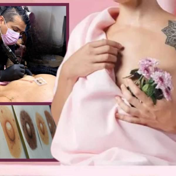 “Volver a vivir”: tatuajes de areola devuelven autoestima