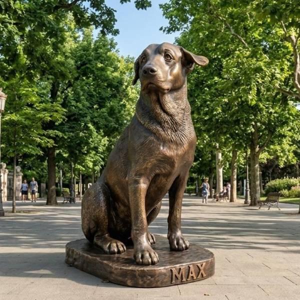 Monumento a Max en Quito: homenaje al perro símbolo de la EPN