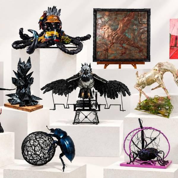 Arte Circular 2026: tres artistas premiados en Guayaquil