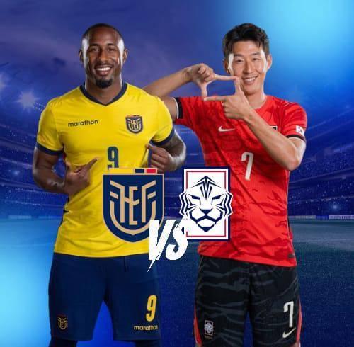 Ecuador empata 0-0 con Corea del Sur en amistoso