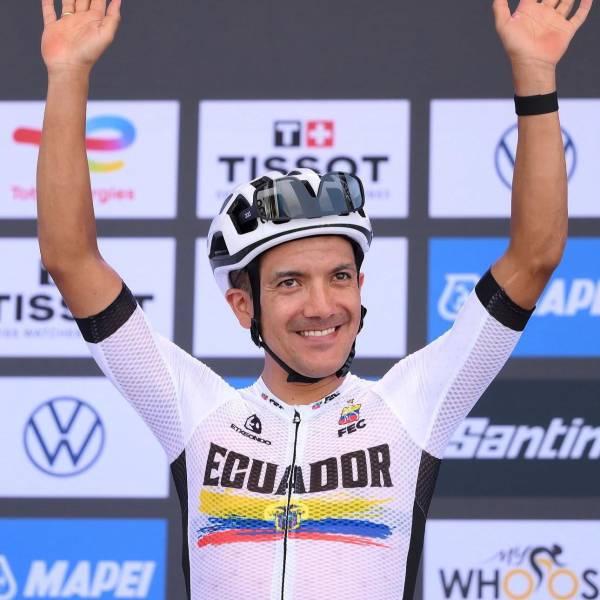 Richard Carapaz se une al NSN Cycling Team hasta 2029