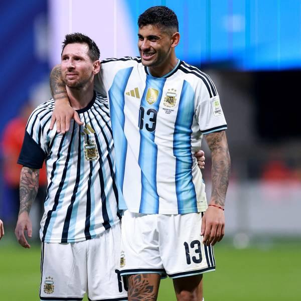 Cristian Romero asume la capitanía de Argentina