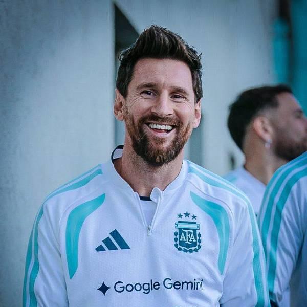 Lionel Messi se prepara para su último entrenamiento con Argentina