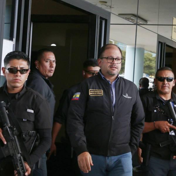 John Reimberg anuncia operativo clave contra la delincuencia organizada en Ecuador