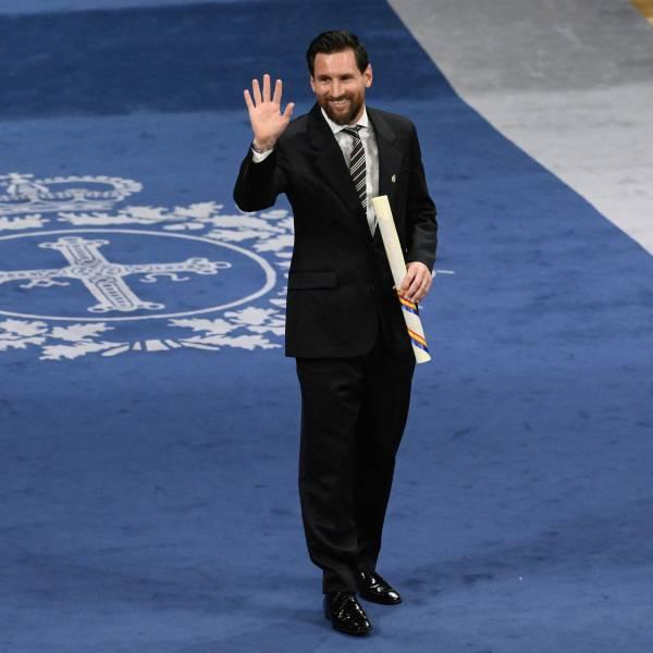 Lionel Messi recibe el Premio Princesa de Asturias 2026