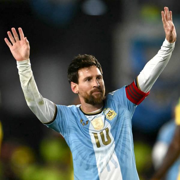 Lionel Messi se despide de la selección argentina con gol