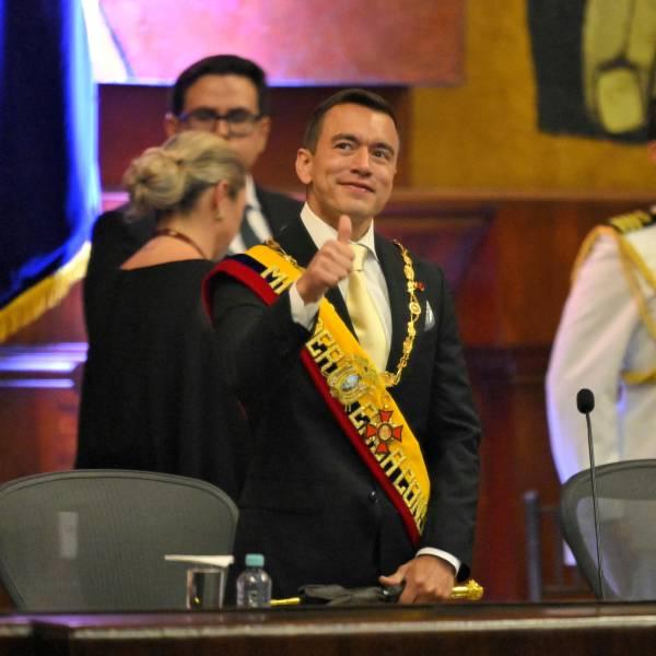 Noboa declara feriado no recuperable el 20 de noviembre