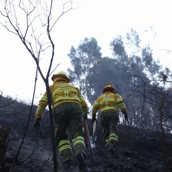 Incendio en el cerro Casitagua: más de 90 bomberos en Quito