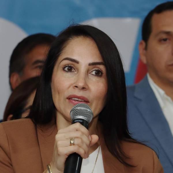Luisa González detenida por presunto lavado de activos