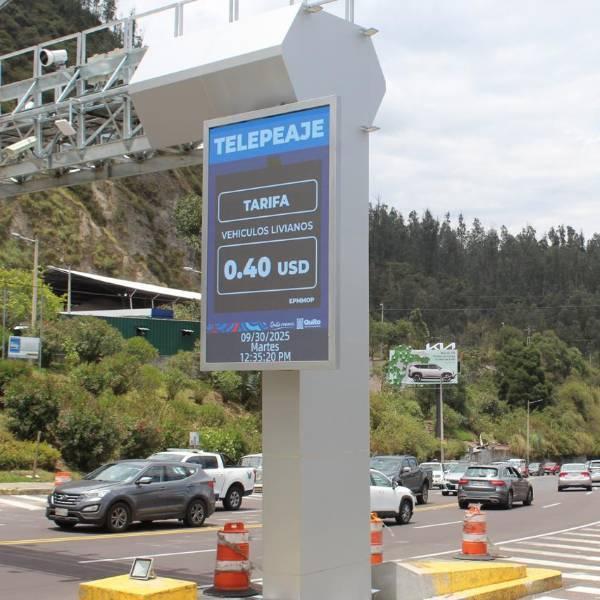 Quito niega cobros duplicados en el peaje Guayasamín