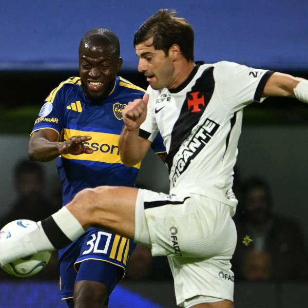 Vasco da Gama supera a Boca Juniors en semifinal de Copa Sudamericana